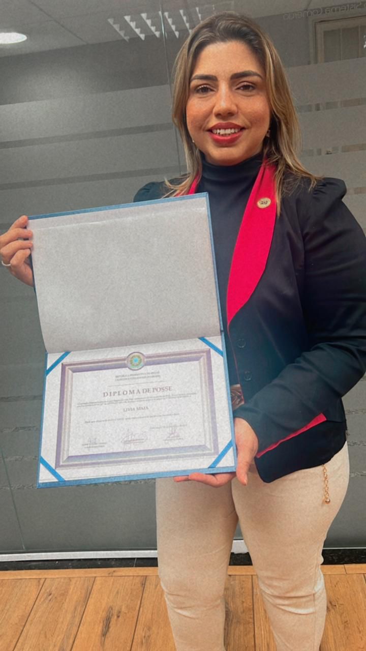 Vereadora do município de Limoeiro do Norte-CE pelo Partido Liberal – PL, Lívia Maia, assume a Secretaria Geral da União dos Vereadores do Brasil – UVB