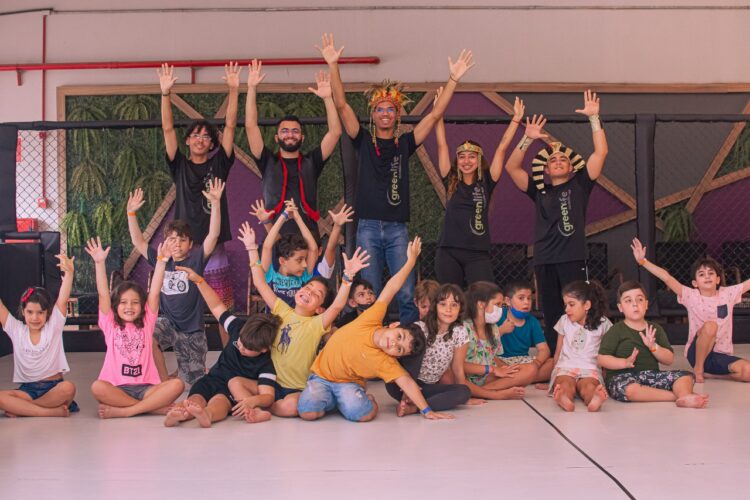 Colônia de Férias Greenlife Aldeota traz animação, contos e fábulas para as crianças
