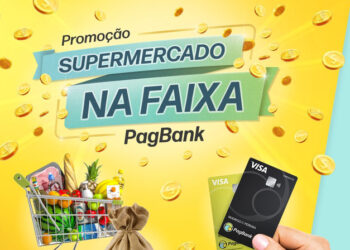PagBank e Visa lançam campanha ‘Supermercado na Faixa’ com mais de R$ 750 mil em prêmios