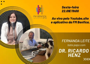 O podcast É Animal!: novo programa sobre pets na FM Benfica abordará o tratamento da leishmaniose-calazar