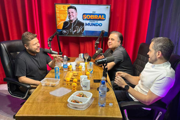 Contador Jefferson Lopes lança Podcast de Sobral para o Mundo