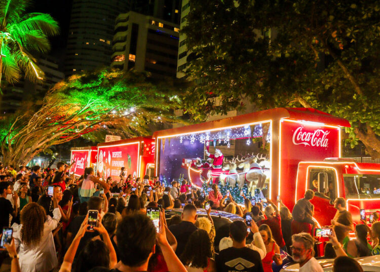 Caravana de Natal da Coca-Cola irá percorrer Maracanaú e outras cidades