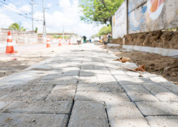 Novo Maracanaú recebe obra de urbanização do Calçadão da Rua 20 com investimento de R$ 398,5 mil