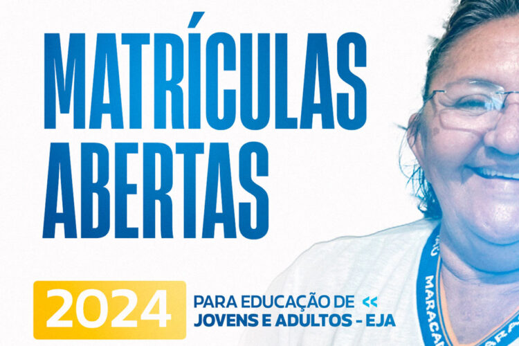 Escolas Municipais seguem matrículas abertas para a Educação de Jovens e Adultos