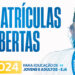 Escolas Municipais seguem matrículas abertas para a Educação de Jovens e Adultos