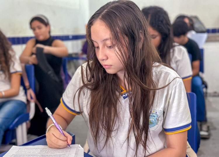 Estudantes participam da Avaliação Diagnóstica Municipal 2024