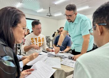 Professores de Matemática participam de mentoria realizada pela Secretaria de Educação
