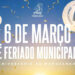 Prefeitura informa que 6 de março, aniversário de Maracanaú, é feriado municipal