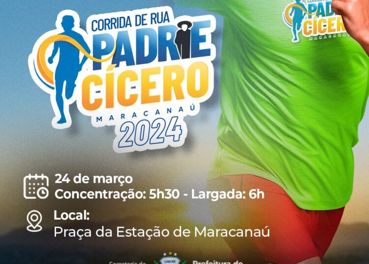 Tudo pronto para mais uma edição da Corrida Padre Cícero de Maracanaú. Confira o regulamento!