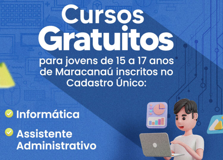 Parceria entre Sasc e IEP ofertam cursos gratuitos para jovens de Maracanaú