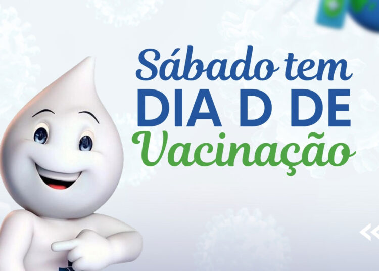 Saúde realiza “Dia D de Vacinação” neste sábado, 23/03