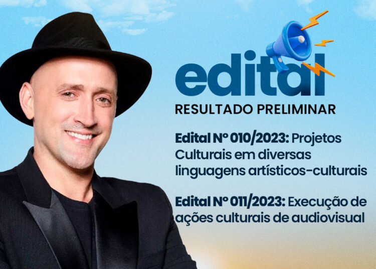Secult divulga resultado preliminar dos editais da Lei Paulo Gustavo