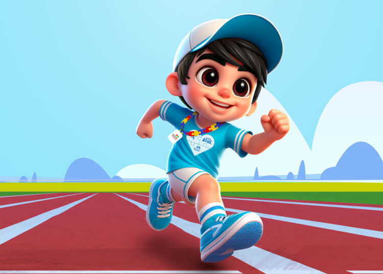 North Shopping Maracanaú realiza a Corridinha Azul em celebração ao Dia Mundial de Conscientização do Autismo