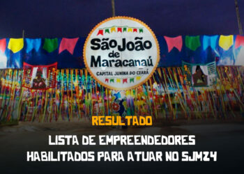Prefeitura divulga resultado dos empreendedores habilitados para atuarem no São João de Maracanaú 2024