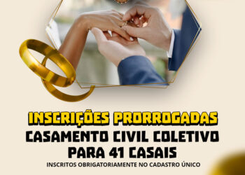 Prefeitura prorroga inscrições do casamento civil coletivo que será realizado no São João de Maracanaú 2024