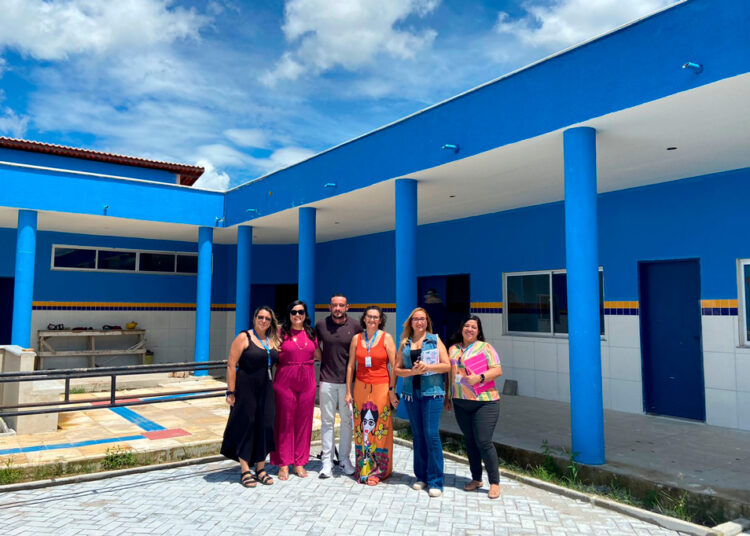 Equipe da Sasc visita obras dos novos prédios do Cras Jereissati e Centro-Pop de Maracanaú