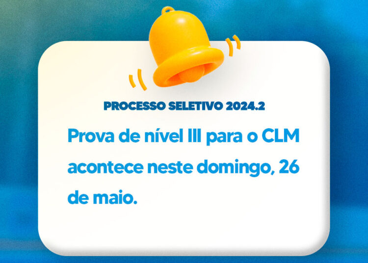 CLM realiza prova de nível III neste domingo, 26 de maio