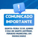 Prefeitura informa que 13 de junho, Dia de Santo Antônio, é feriado municipal