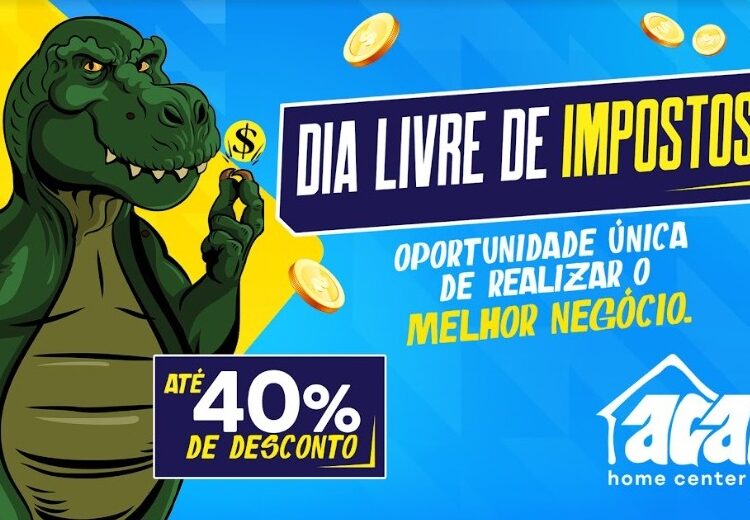 Acal participa do Dia Livre de Impostos com descontos exclusivos