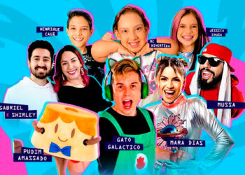Festival Galáxia Fest Kids traz grandes youtubers do universo infantil ao Teatro RioMar Fortaleza em novembro