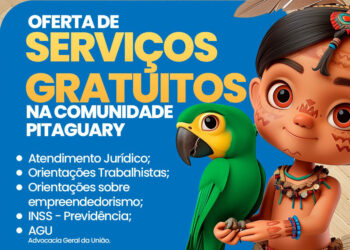 Oferta de serviços gratuitos na comunidade Pitaguary nesta sexta-feira, 29/11