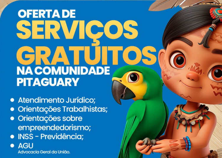 Oferta de serviços gratuitos na comunidade Pitaguary nesta sexta-feira, 29/11