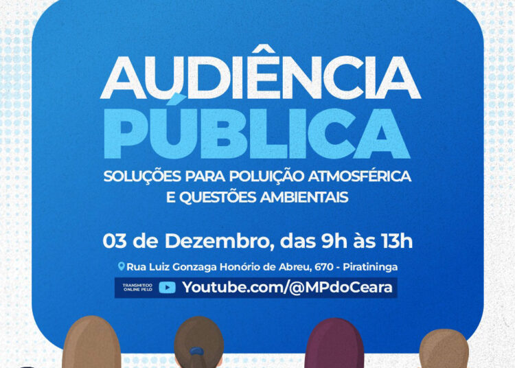 Ministério Público realiza audiência para discutir poluição atmosférica em Maracanaú