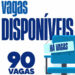 SINE Municipal oferta 90 vagas de emprego disponíveis nesta quarta-feira, 06/11