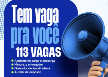 SINE Municipal tem 113 vagas de emprego disponíveis nesta terça-feira, 19/11