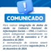 Prefeitura informa indisponibilidade nacional no Cadastro Único