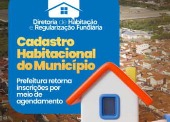 Prefeitura retorna inscrições para Cadastro Habitacional do Município por meio de agendamento