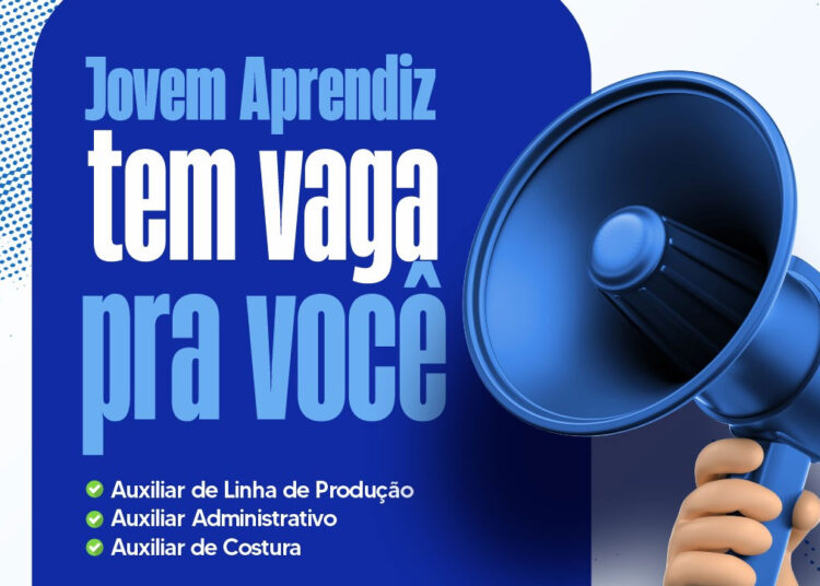 SINE Municipal tem 90 vagas de emprego disponíveis para jovem aprendiz nesta terça-feira, 05/11