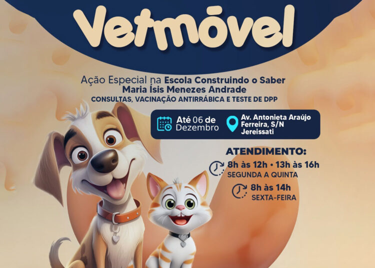 VetMóvel continua com atendimento veterinário gratuito no Jereissati
