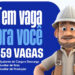SINE Municipal tem 59 vagas de emprego disponíveis nesta terça-feira, 03/12