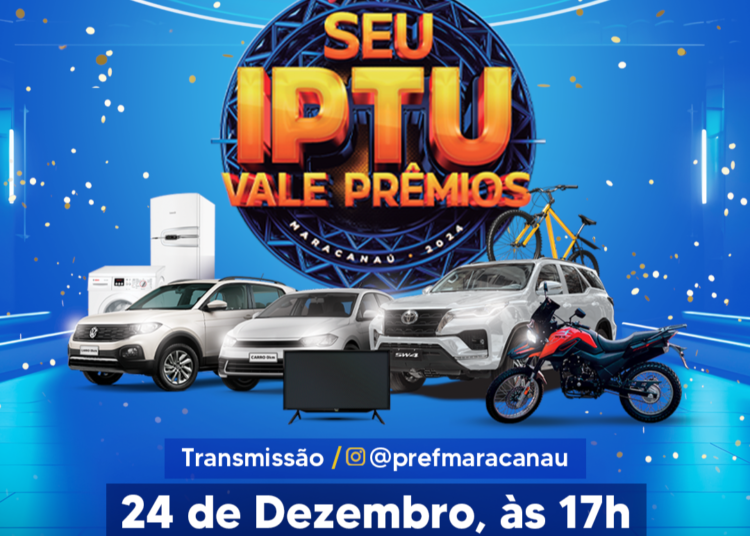 Prefeitura realiza sorteio das 32 premiações da Campanha do Seu IPTU Vale Prêmios