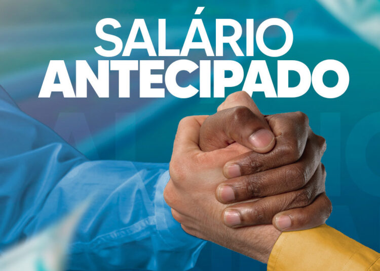 Prefeitura antecipa salário dos servidores