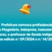 Prefeitura convoca Profissionais do Magistério, Intérprete, Instrutor de Libras e Professor de Escola Indígena, dos editais n.° 07/2024 n.° 09/2024 e n.° 14/2024