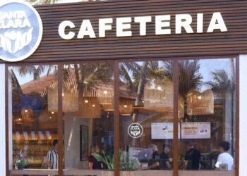 Santa Clara inaugura cafeteria no Beach Park