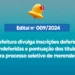 Prefeitura divulga inscrições deferidas, indeferidas e pontuação dos títulos para processo seletivo de merendeiras