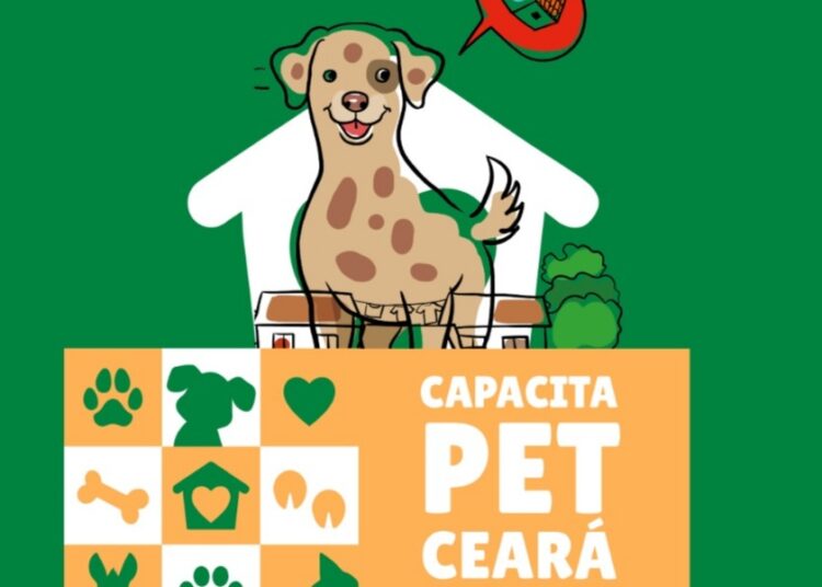 Abertas as inscrições para o Programa Capacita Pet Ceará, com treinamento gratuito em proteção animal