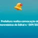 Prefeitura realiza convocação de merendeiras do Edital n.º 009/2024