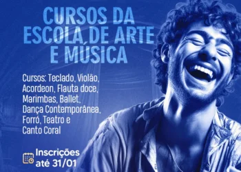 Prefeitura abre inscrições para cursos da Escola de Arte e Música
