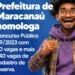 Prefeitura homologa Concurso Público 09/2023 com 80 vagas e mais 240 vagas de cadastro de reserva