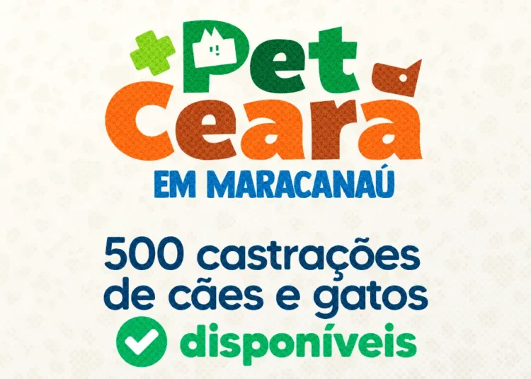 Parceria entre Prefeitura e Governo do Estado disponibiliza 500 castrações gratuitas de cães e gatos