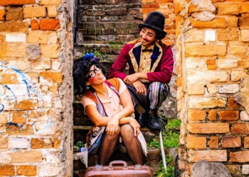 Companhia Laguz Circo e Teatro leva espetáculo “Suspiros e Burbujas” para o bairro Pici no domingo de Carnaval