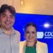 Dra. Eduarda Diógenes e Thiago Menezes participam de almoço da cdl jovem com palestra de Mariana Matos