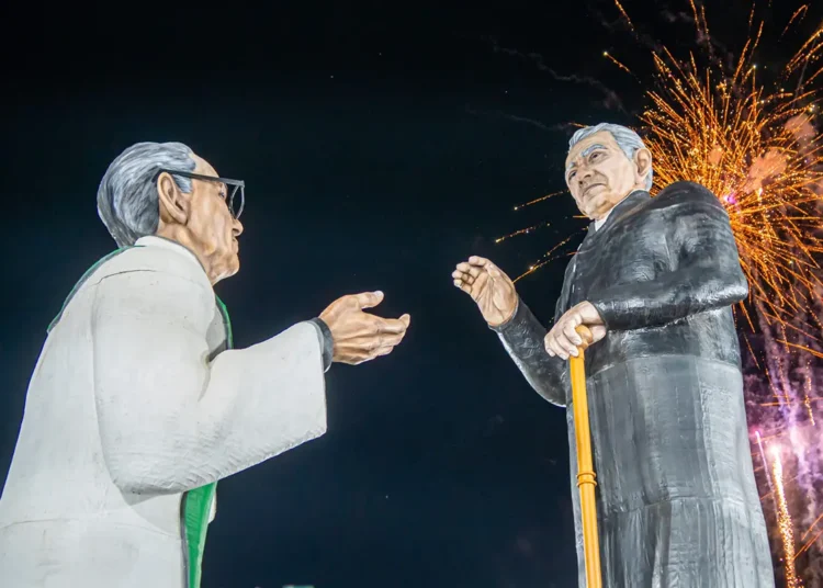 Maracanaú ganhou Nova Imagem de Padre Cícero geminada com Monsenhor Murilo de Sá Barreto com 13 metros de altura