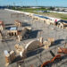 Maracanaú inicia montagem de estrutura para o São João 2025 no Parque de Eventos Narciso Pessoa de Araújo
