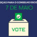 Eleição para o Conselho Escolar acontece nesta quarta, 7 de maio, nas escolas municipais