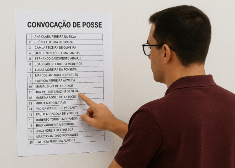Prefeitura convoca candidatos aprovados em concurso público para posse
